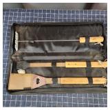 P2 3PC Diet Mt. Dew BBQ set spatula, brush, Burger