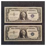 LB Silver certificate One Dollar 1957 A 1957 $1 Si
