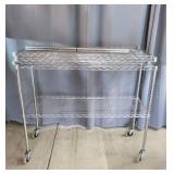 T3 5 shelves metro shelving 4 FT x 18 Inches
