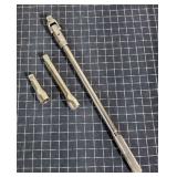 Q2 3Pc Snap-on L-112E 3/4 Breaker bar 4-8 Extensio