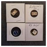 LB Boullion Silver 4 Gram total .999 Silver 4 gram