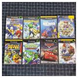 O2 8Pc Gamecube Nintendo Frogger Pac-man