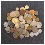 LB Foreign coins Mixed lot of foreign coins. Vario