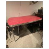 Oxford MI - 1940s-50s Dining table & 2 chairs Chro