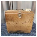 R2 Antique ice box 9x16x16" Portable
