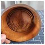 S2 wooden butter form 4x5" antique