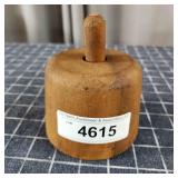 S2 wooden butter form 4x5" antique