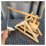 T1 Catapult Trebuchet 24"  Tall wood