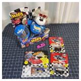 T4 5Pc 1/64 Diecast Nascar BUBBA Stuffed animal