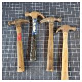 T2 4pc Claw hammers