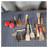 T2 15pc+ putty knives, Scrapers, mud knives
