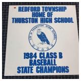 K2 Redford township Sign Metal