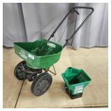 M5 2pc spreader Broadcasters (1) handheld, (1) wal