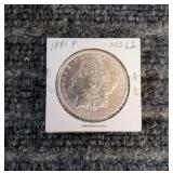 LB Morgan Dollar 1881 P Silver 1881-P Morgan silve