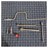 Q2 7Pc Breaker bar 3/8 ratchet Brace Extentions