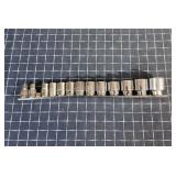 Q2 13Pc MAC Tools 1/2 sockets 3/8 - 1/14