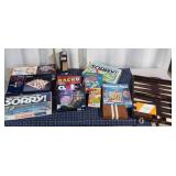 C3 13Pc Sorry Board games Clue Backgammon