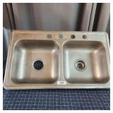 P3 Stainless Sink 2 basin
