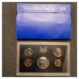 LB Proof set US coins 1970 Silver Half 1970 U.S. P