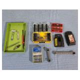 T2 50+Pc Dewalt 1/4 inch bits 1/8 carbide Razor bl