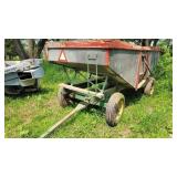 JT Byron Smoker Gravity Wagon on John Deere Gear