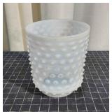I2 Milk glass Chimney 8 T l X 6 W