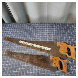 R2 2pc E. L. Atkins Swayback saws