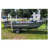 YD fishing boat 1963 Aquaswan 14Ft ` Vintage 14-fo