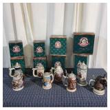 H2 8Pc Anheusar bush Beer steins