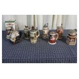 K2 8Pc Budweiser Beer steins