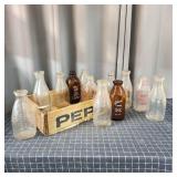E3 11pc Pepsi Crate, Oak Grove Dairy, Detroit, Gab