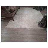 6x9 Area Rug - Cream color plush
