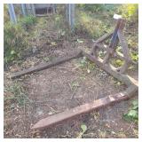 3pt round bale mover