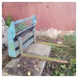 Bobcat Forks W/ Adjustable Plate