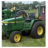 1996 John Deere 770 4x4 Compact Diesel Tractor