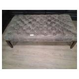 Leather Top ottoman 6