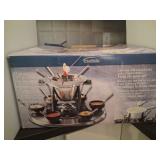 Trudeau 32pc Lazy Suzan Fondue Set