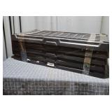 M2 1 complete unit: Poly modular shelving 17x35' x