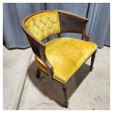 R2 Mid century Upholstered Arm Chair 24 x 26 x26 '