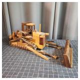 C4 Wooden Bulldozer 10x11x18'