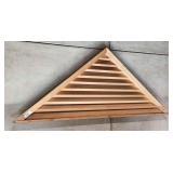 K3 Wooden Gable Vent 10/12-6, 54x54x69' (RO) Paint