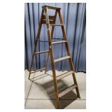 T1 (TOP) Ladder Folding 6ft 6ft Folding Ladder '