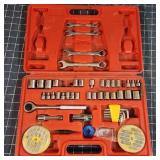 T4 40pc+ Mostly complete Tool kit sockets, allen k