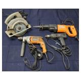 T5 4Pc Drills Circular saw 3/8-1/2 drill Reciproca