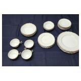 L4 28Pc Plates China Cups Saucer