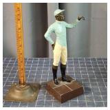 P2 Desktop Lawn Jockey 10" paperweight / bookend