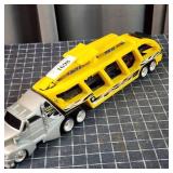 P2 hotwheels Semi with cars