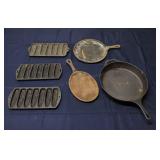 T5 5Pc Cast iron Cookware