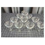 S3 10pc sherry glasses