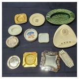 K2 26Pc Glass Ashtrays Tin